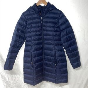Women's Navy Quilted Jacket